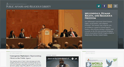 Desktop Screenshot of adventistliberty.org